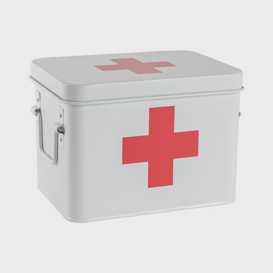 First Aid Tin Red Cross