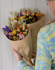Mixed Dried Flowers Bouquet / Sizes