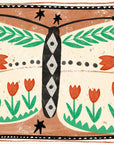 Folk Butterfly Print / A4
