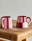 Floki Checkerboard Mug / Red