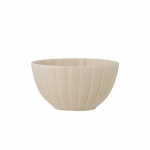 Scalloped Bowl / Beige