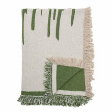 Load image into Gallery viewer, Haxby Recycled Cotton Throw / Green