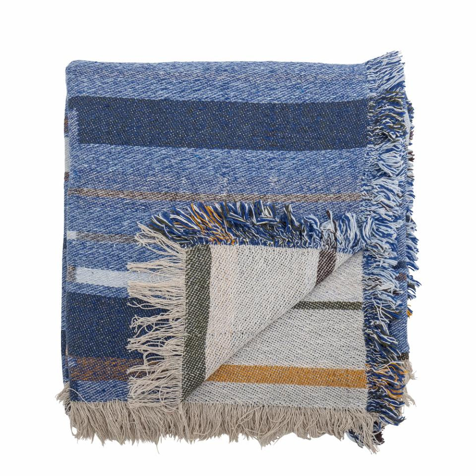 Toscana Throw, Blue Stripe