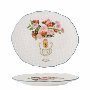 Dorothy Rose Plate / Blue