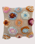 Somma Floral Tufted Cushion / Wool