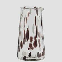 Load image into Gallery viewer, Speckled Glass Jug / Brown