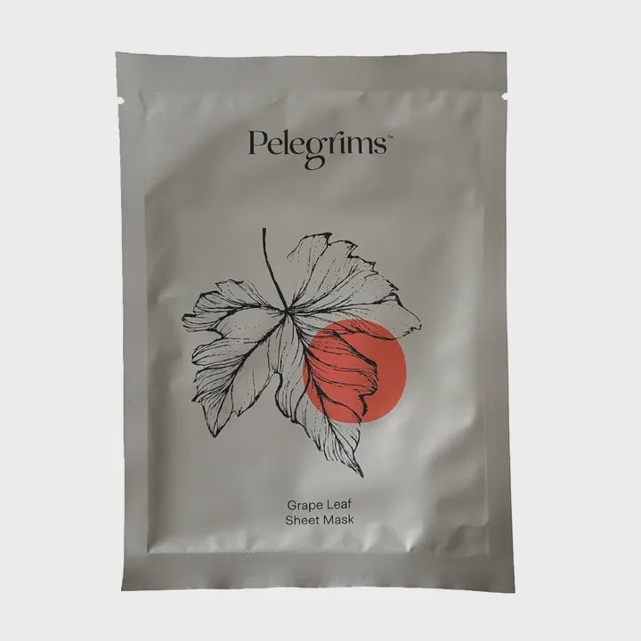 Grape Leaf Face Mask