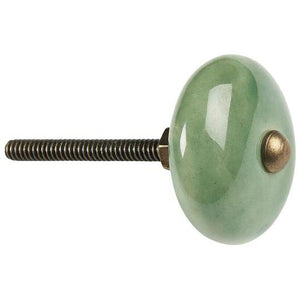 Green Ceramic Knob