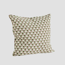 Load image into Gallery viewer, Pink and Green Printed Floral Cushion