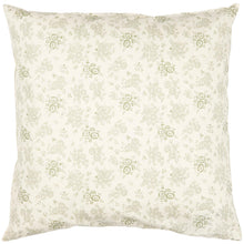 Load image into Gallery viewer, Green Floral Cushion