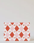 Harlequin Ho Ho Fa La La Card