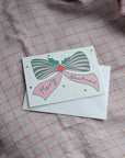 Bow Merry Christmas Card