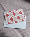 Harlequin Ho Ho Fa La La Card