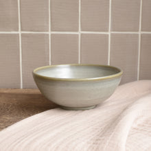 Load image into Gallery viewer, HK Living Rustic Salad Bowl in Green/ Grey