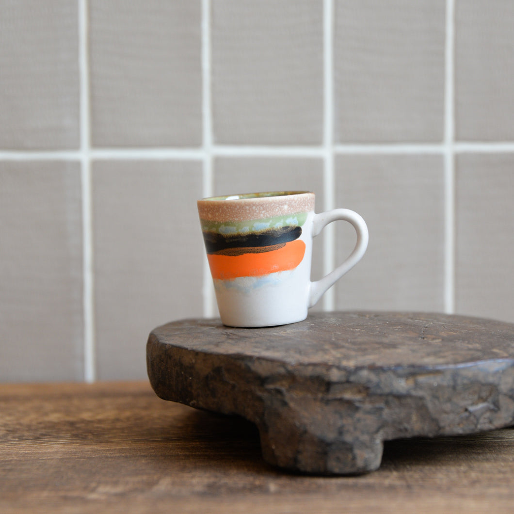 HKLIVING 70s Ceramics Espresso Mug / Burst