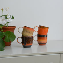 Load image into Gallery viewer, HKliving 70&#39;s ceramics: Round Coffee Mugs / Various Styles