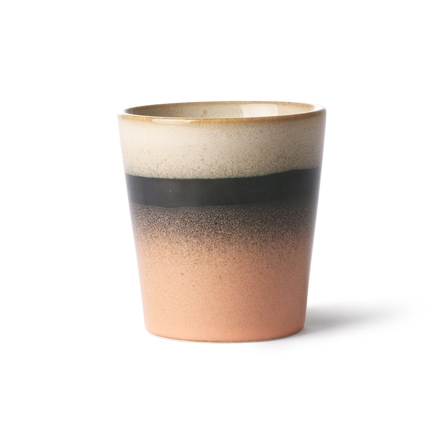 HKliving 70s Ceramics Coffee Mug / Tornado