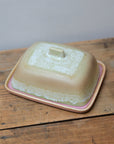 HKILIVING 70s Ceramics Butter Dish Skyline