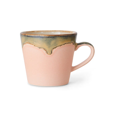 HKliving 70s Ceramics Cappuccino Mug / Blossom