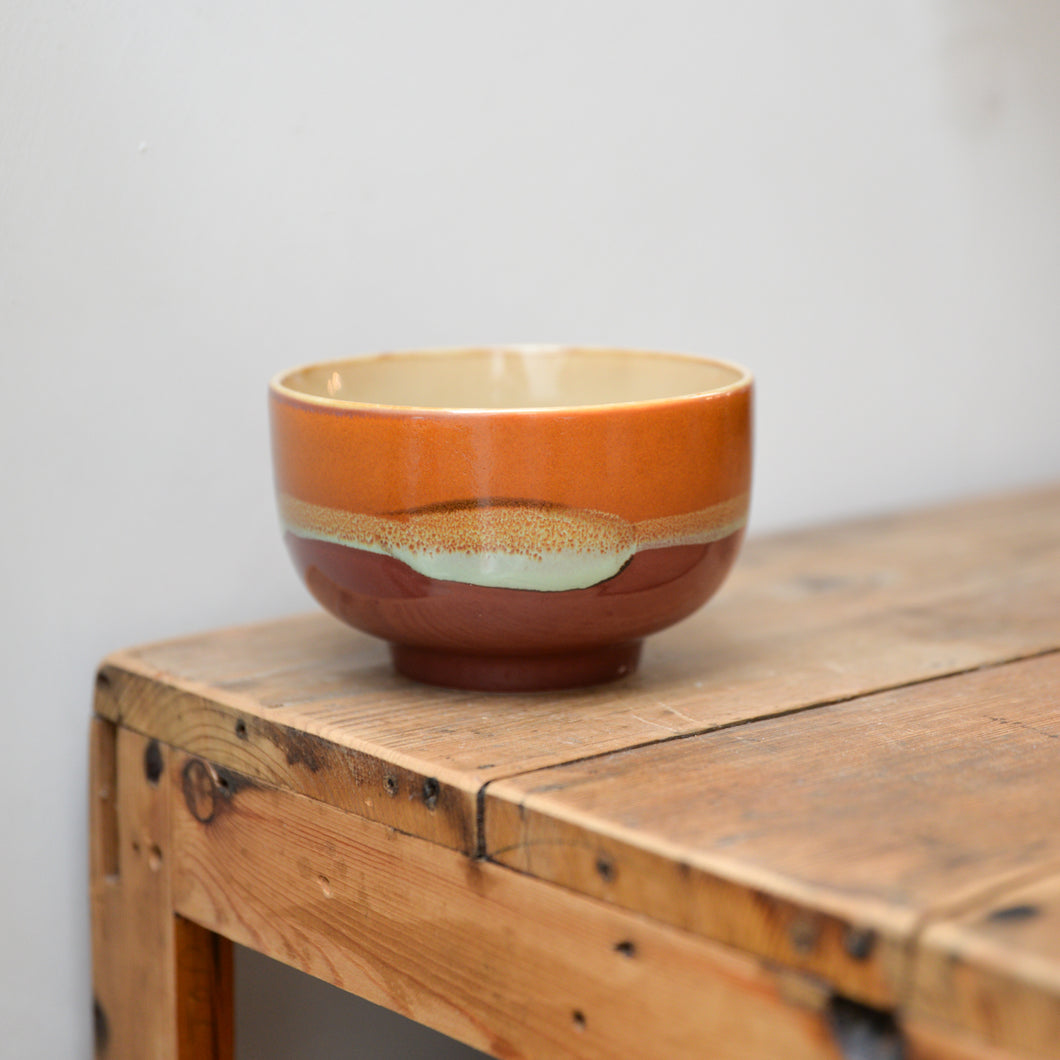 HKliving 70s Ceramic Noodle Bowls / Clay