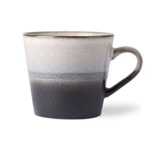HKliving 70s Ceramics Cappuccino Mug / Rock