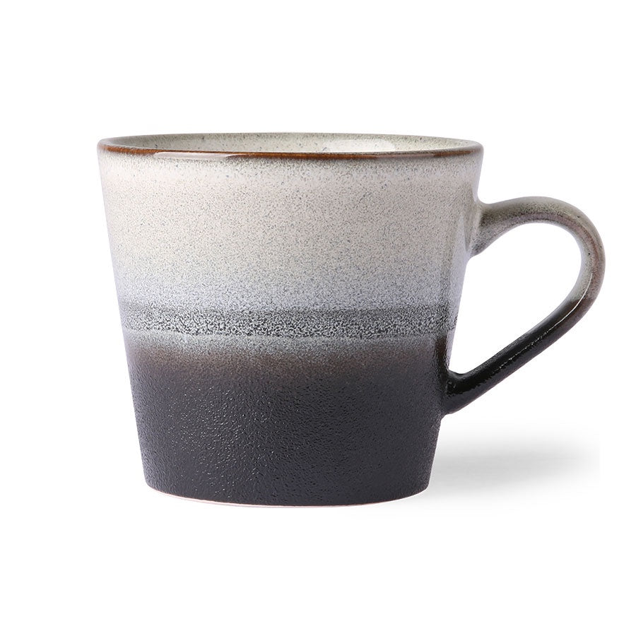 HKliving 70s Ceramics Cappuccino Mug / Rock