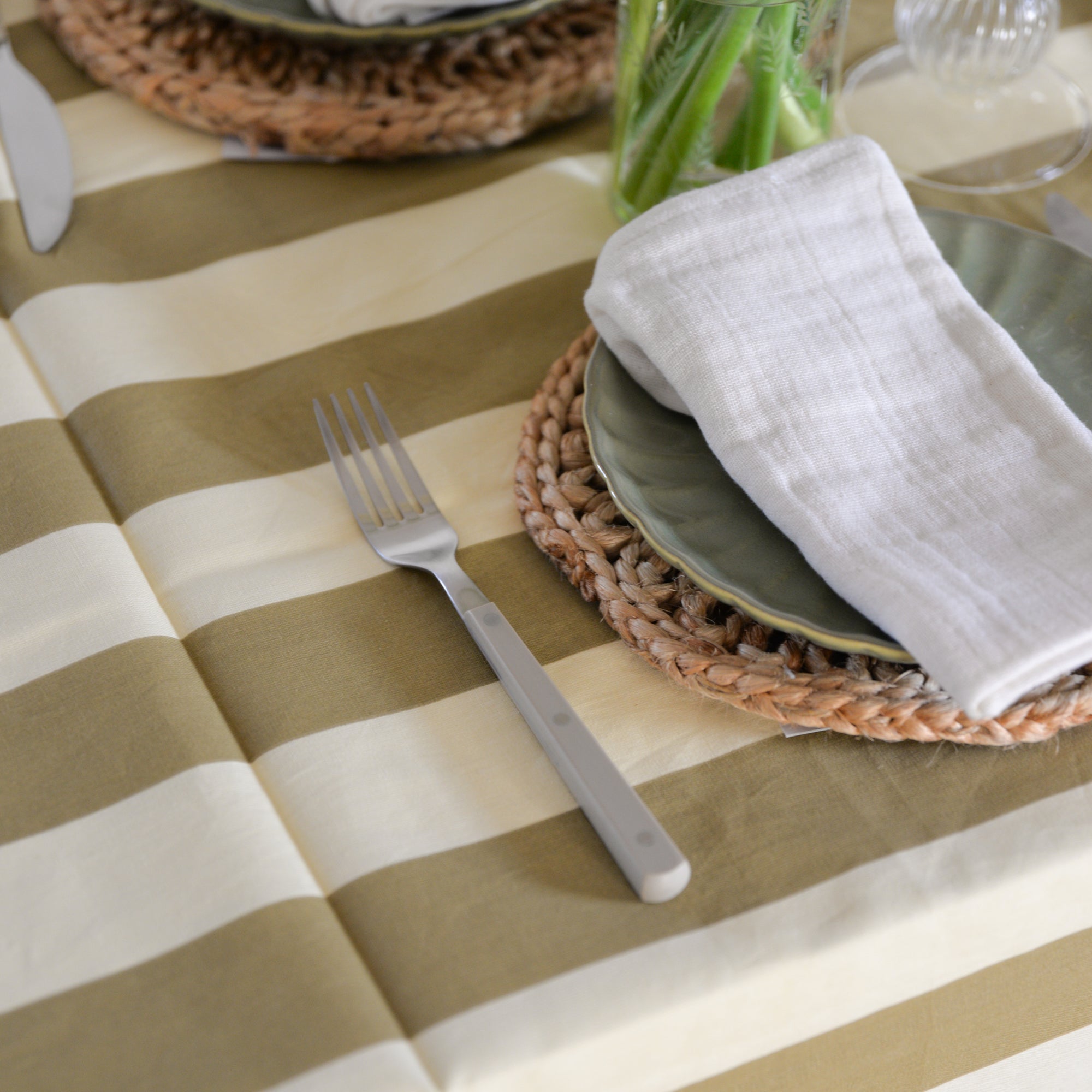 HKliving 70s Cutlery / Olive