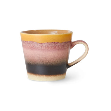HKliving 70s Ceramics Cappuccino Mug / Sunset