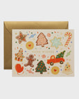 Holiday Cookie Box of 6 Christmas Cards