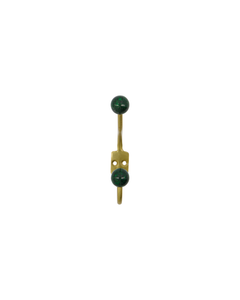 Double Hooks / Dark Green