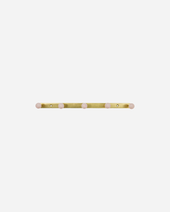 Wall Mounted 5 Hook Rack / Pink