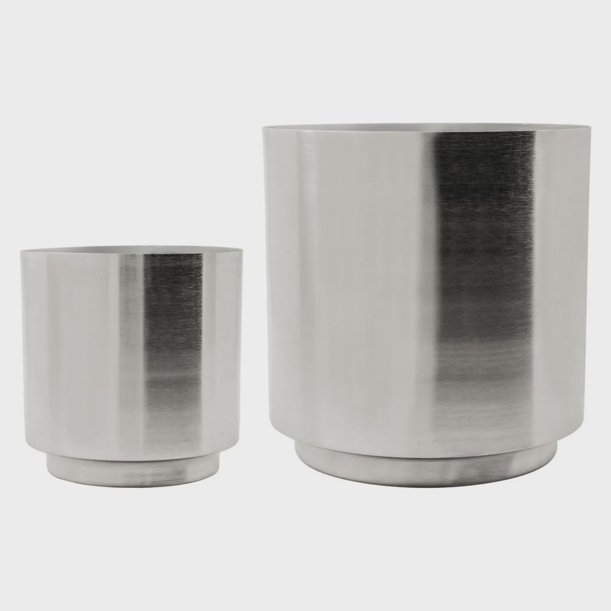 Bailey Plant Pots / Silver