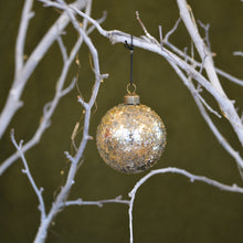 Load image into Gallery viewer, Chosen Gold Glitter Bauble