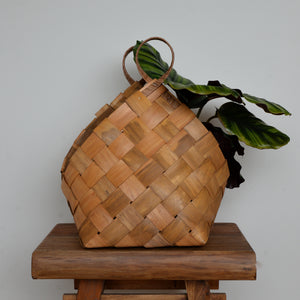 House Doctor Conical Woven Baskets (Choice of three sizes)