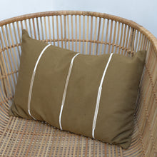 Load image into Gallery viewer, House Doctor Indi Cushion in Olive Green