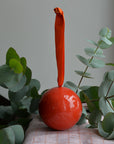 Red Colour block Bauble