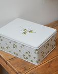 Anemones Floral Print Storage Tin / Sizes