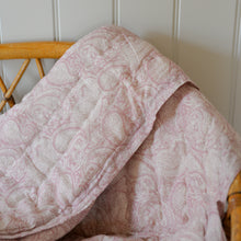 Load image into Gallery viewer, Aya Rose and Paisley Print Soft Cotton Quilt