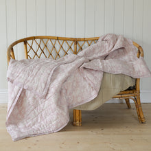 Load image into Gallery viewer, Aya Rose and Paisley Print Soft Cotton Quilt