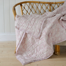 Load image into Gallery viewer, Aya Rose and Paisley Print Soft Cotton Quilt