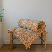 Load image into Gallery viewer, Bench Cushion Brown Floral