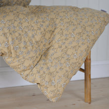 Load image into Gallery viewer, Bench Cushion/Mattress Yellow Floral Print