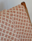 Block Pattern Rust Quilt