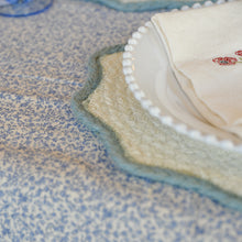 Load image into Gallery viewer, Blue Floral Everyday Table Cloth
