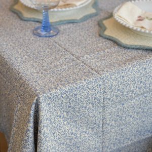 Blue Floral Everyday Table Cloth