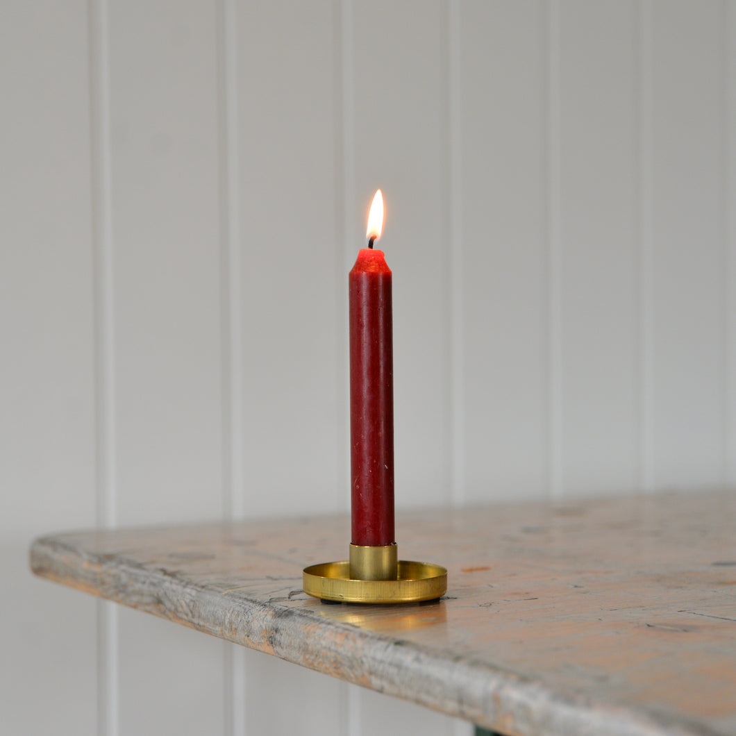 Brass Candle Holder for Taper Candle of 2.2cm