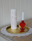 Brass Candle Tray