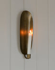 Brass Sconce Wall Candle Holder