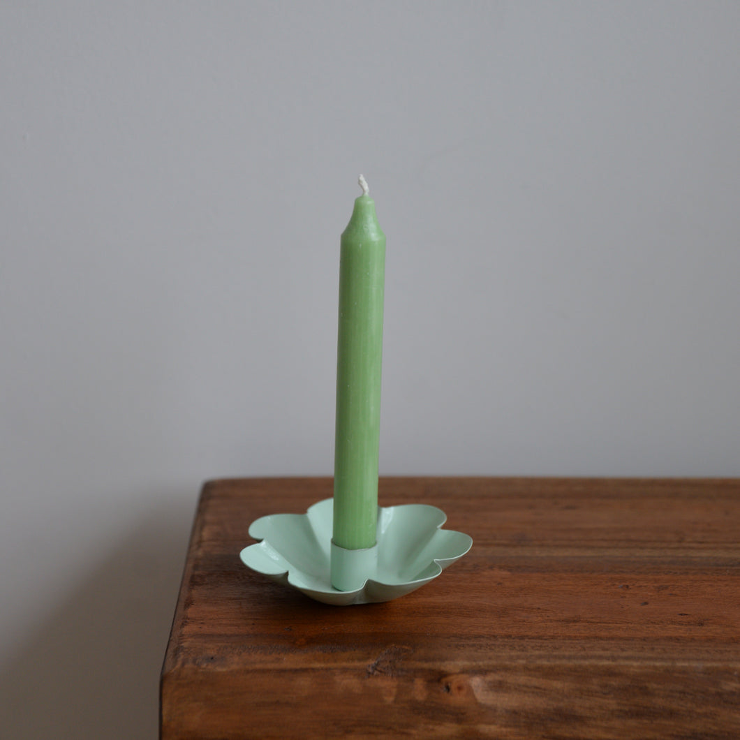 Candle Holder For  2.2 cm Candle / Green Tea