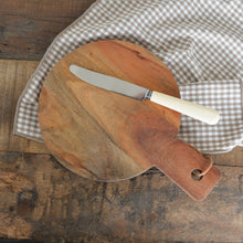 Load image into Gallery viewer, Round Chopping Board Acacia Wood